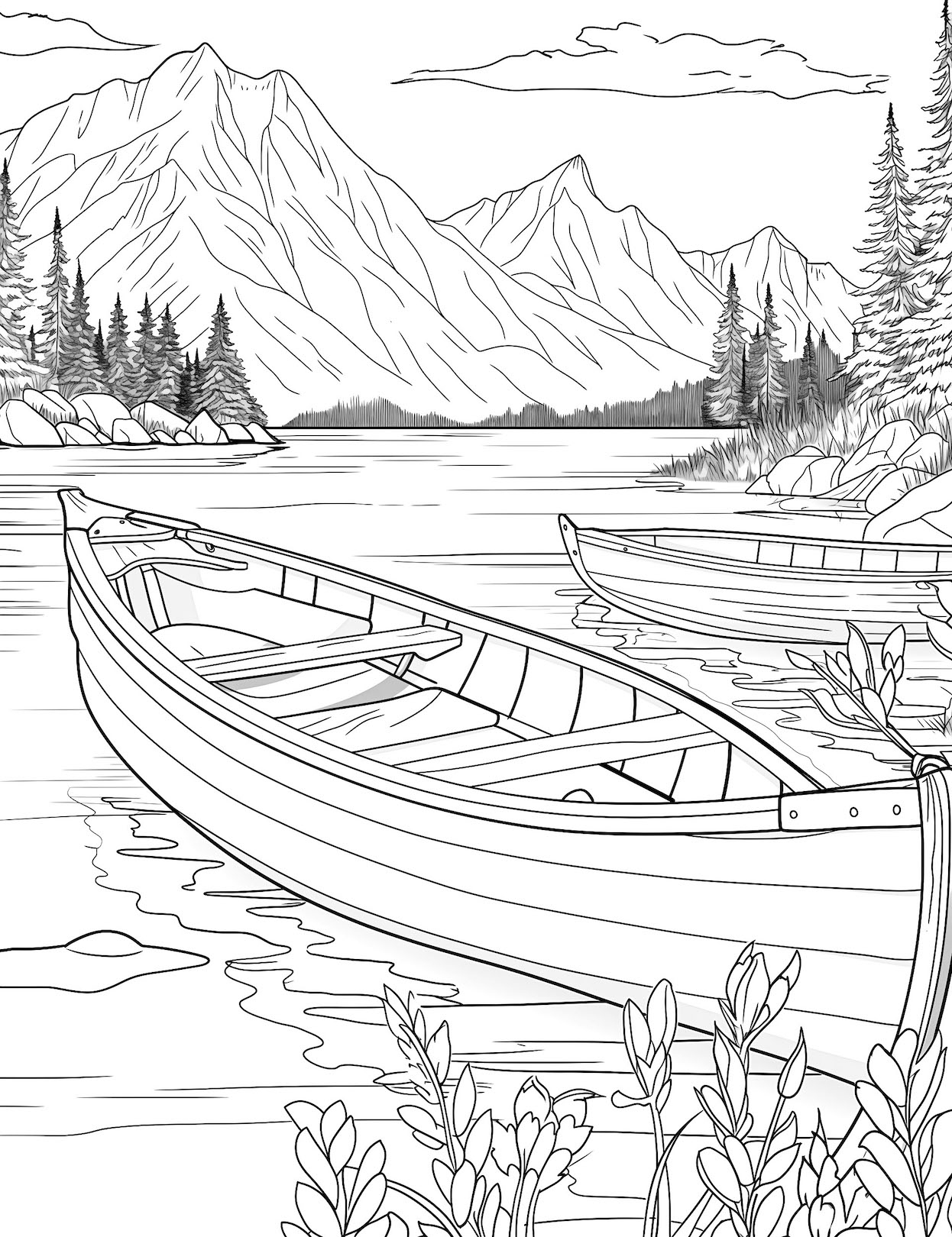 47 Breathtaking Nature Coloring Pages Our Mindful Life