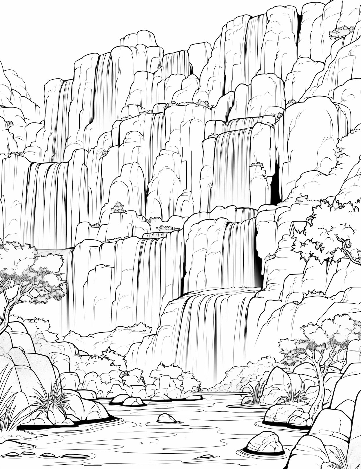 47 Breathtaking Nature Coloring Pages Our Mindful Life
