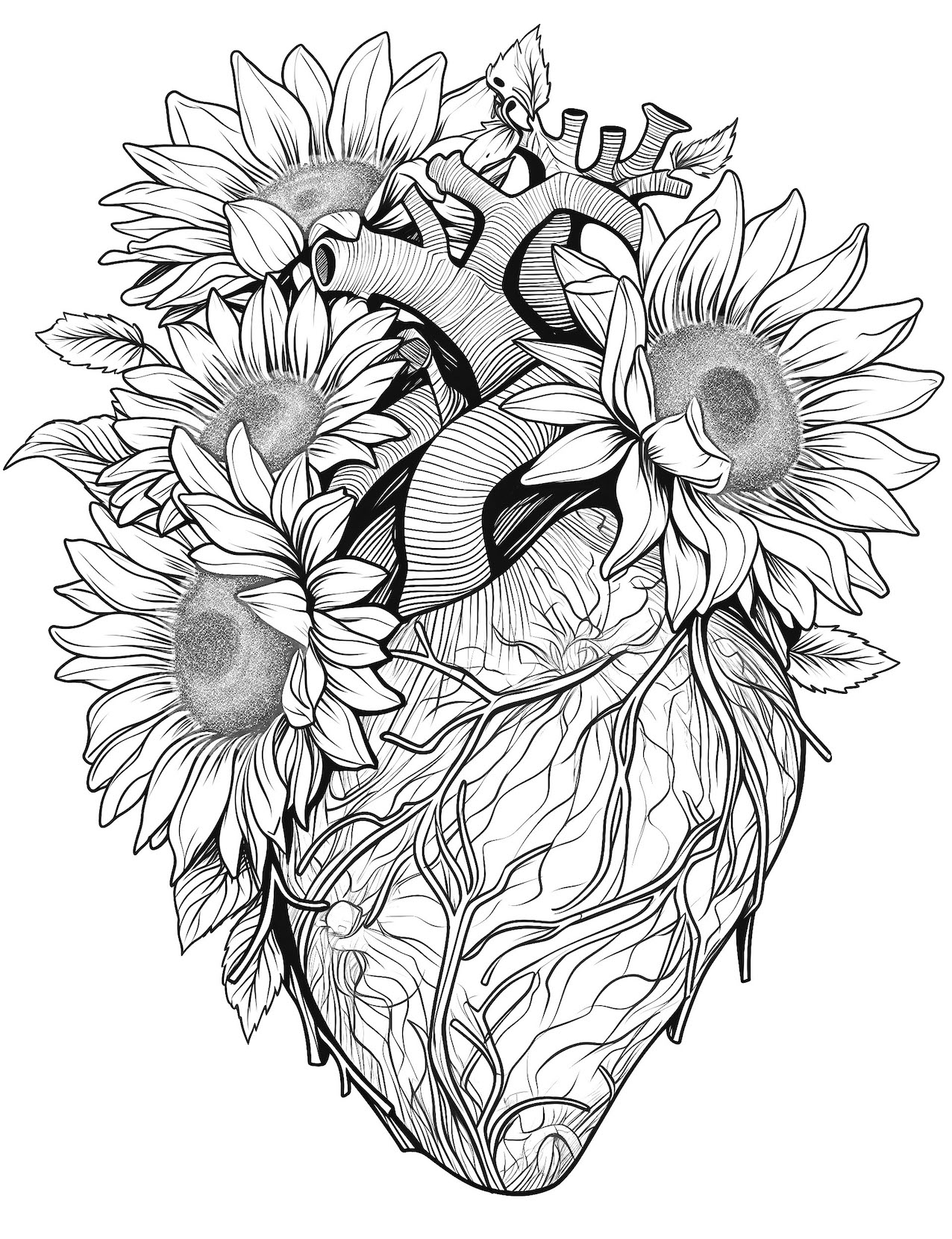 47 Sunflower Coloring Pages Free Printable Our Mindful Life