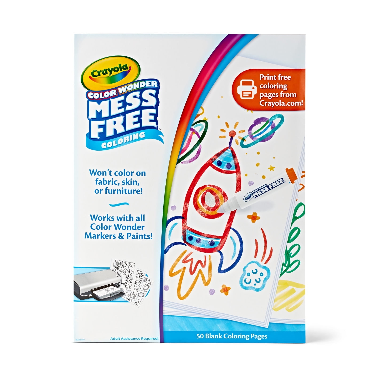 50 Blank Coloring Pages Crayola Color Wonder