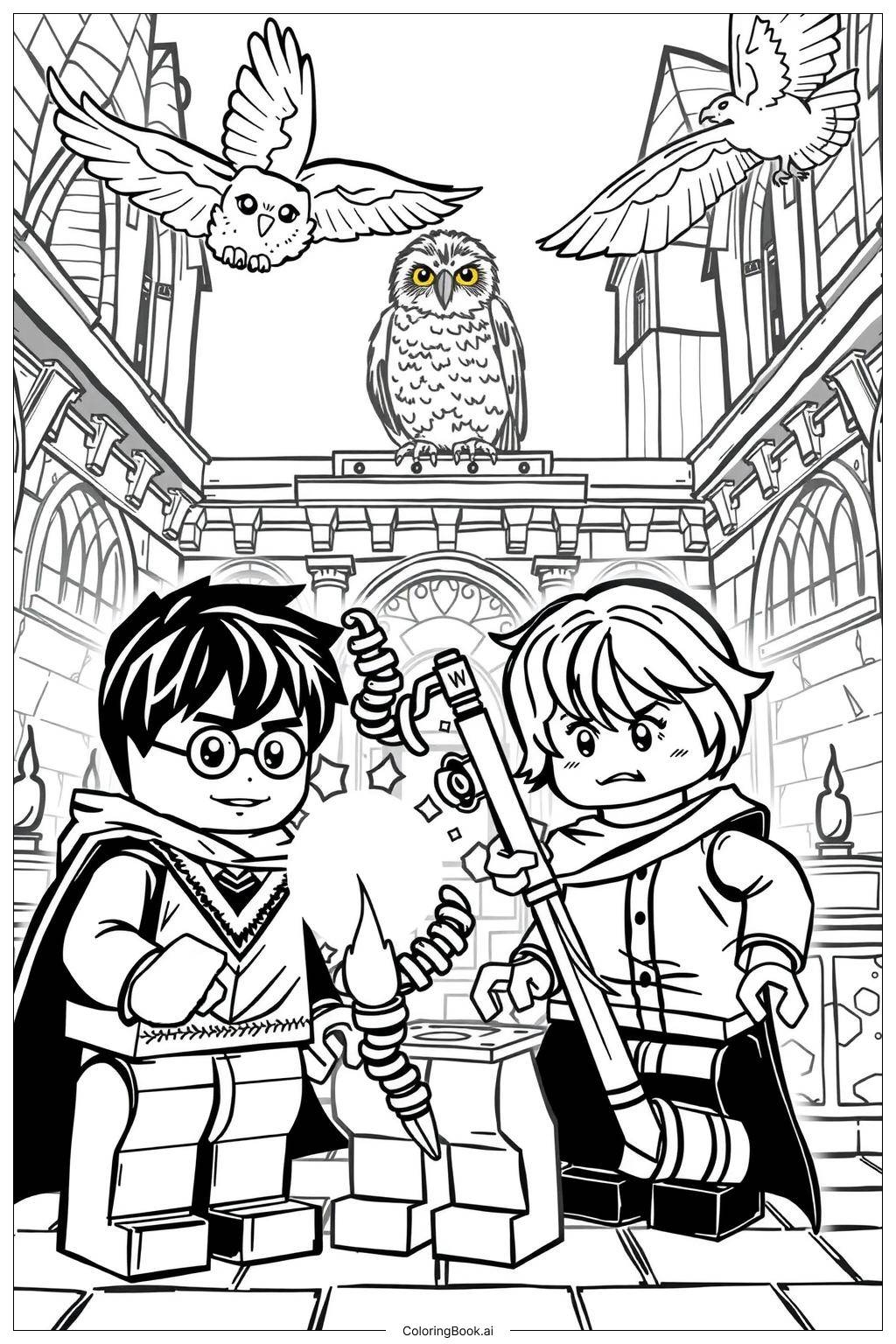 50 Lego Coloring Pages Free PDF U0026 PNG Printables 