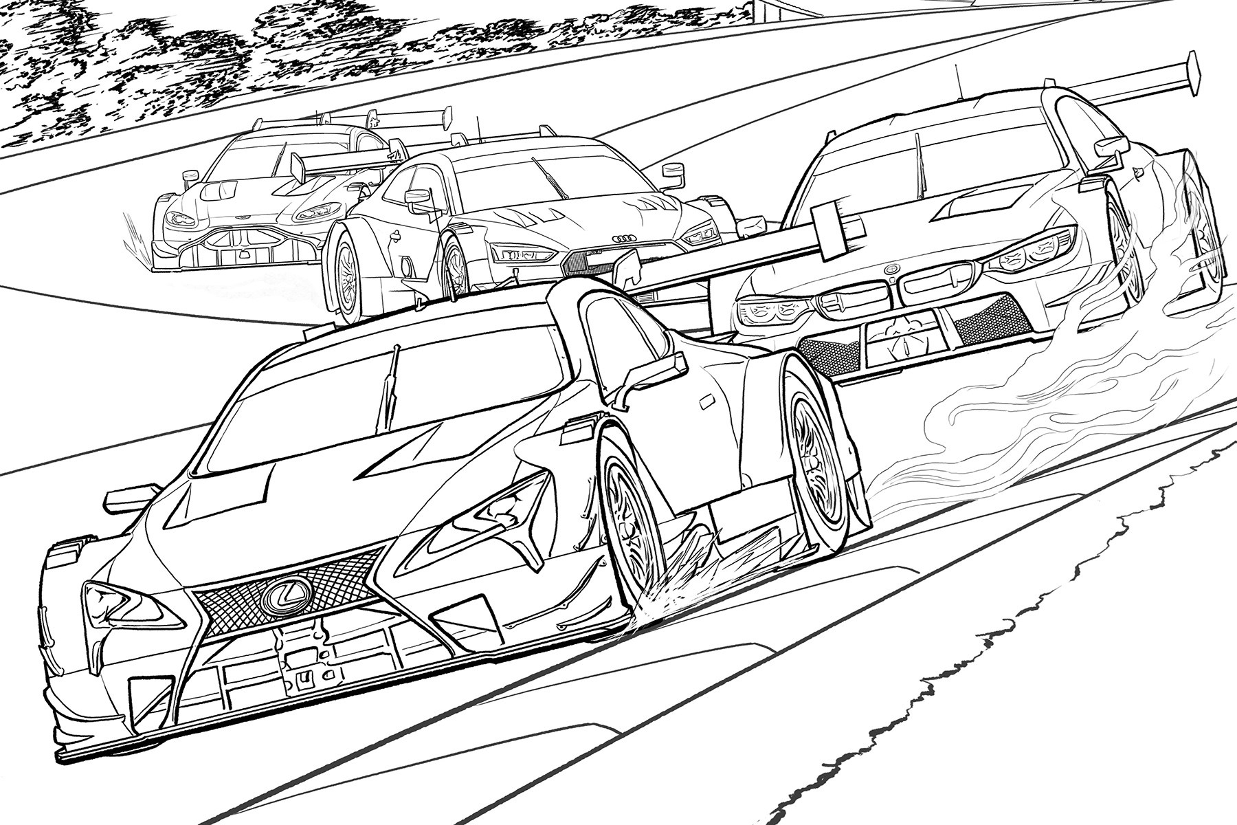 Coloring Pages Cars Printable