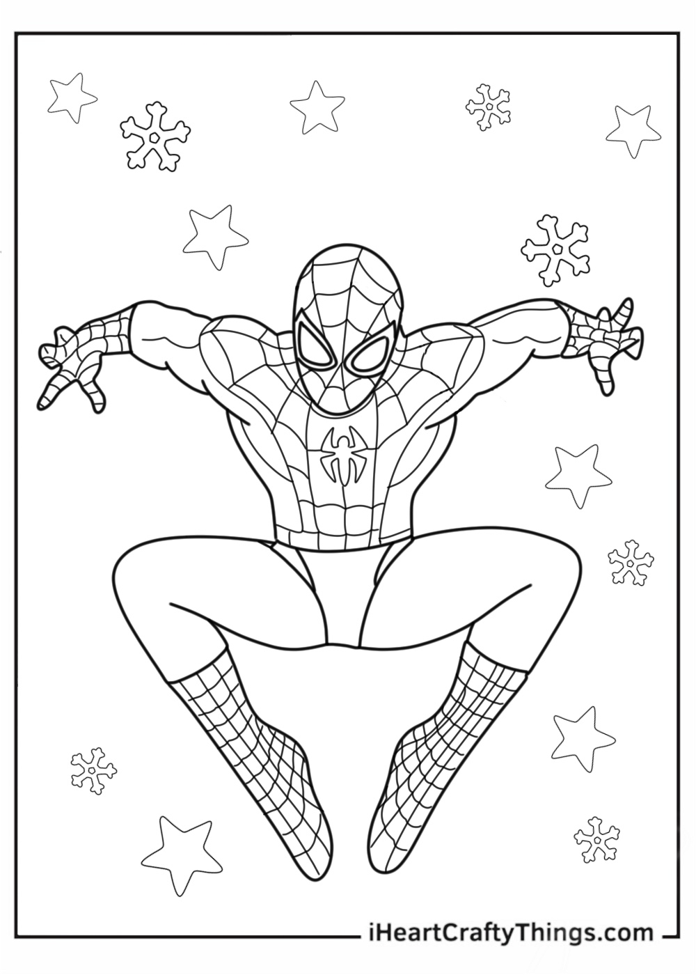 Free Printable Coloring Pages Spiderman