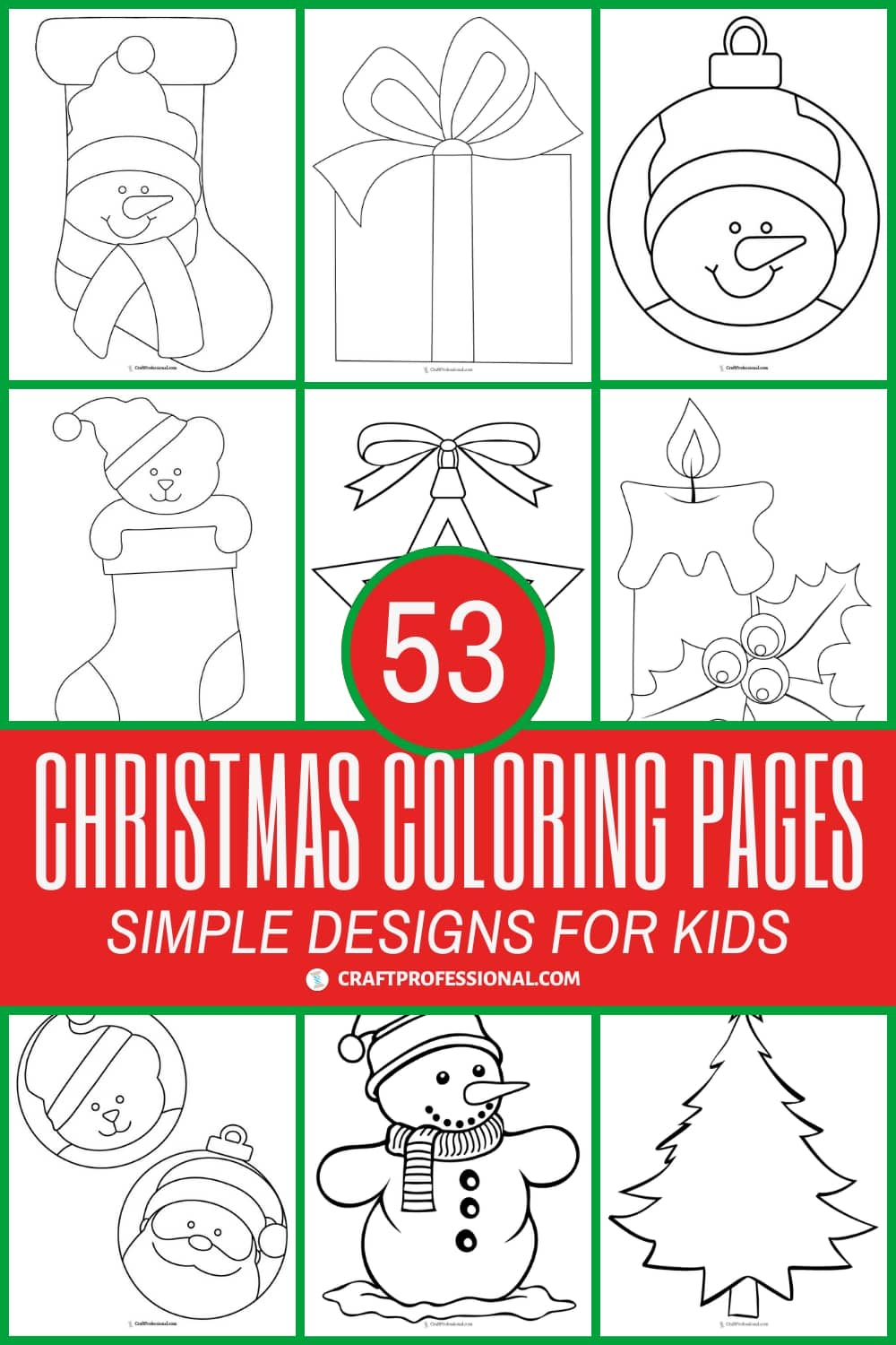 Printable Holiday Coloring Pages Free
