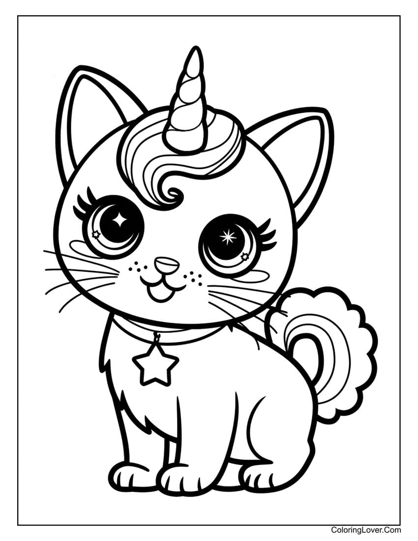 54 Cat Coloring Pages Free Printables For All Ages 