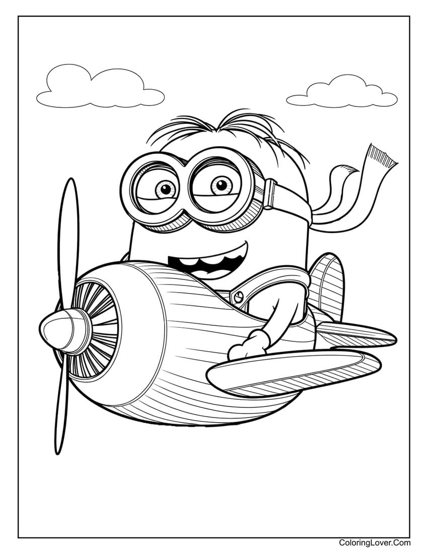 54 Minion Coloring Pages Free Printables For All Ages 