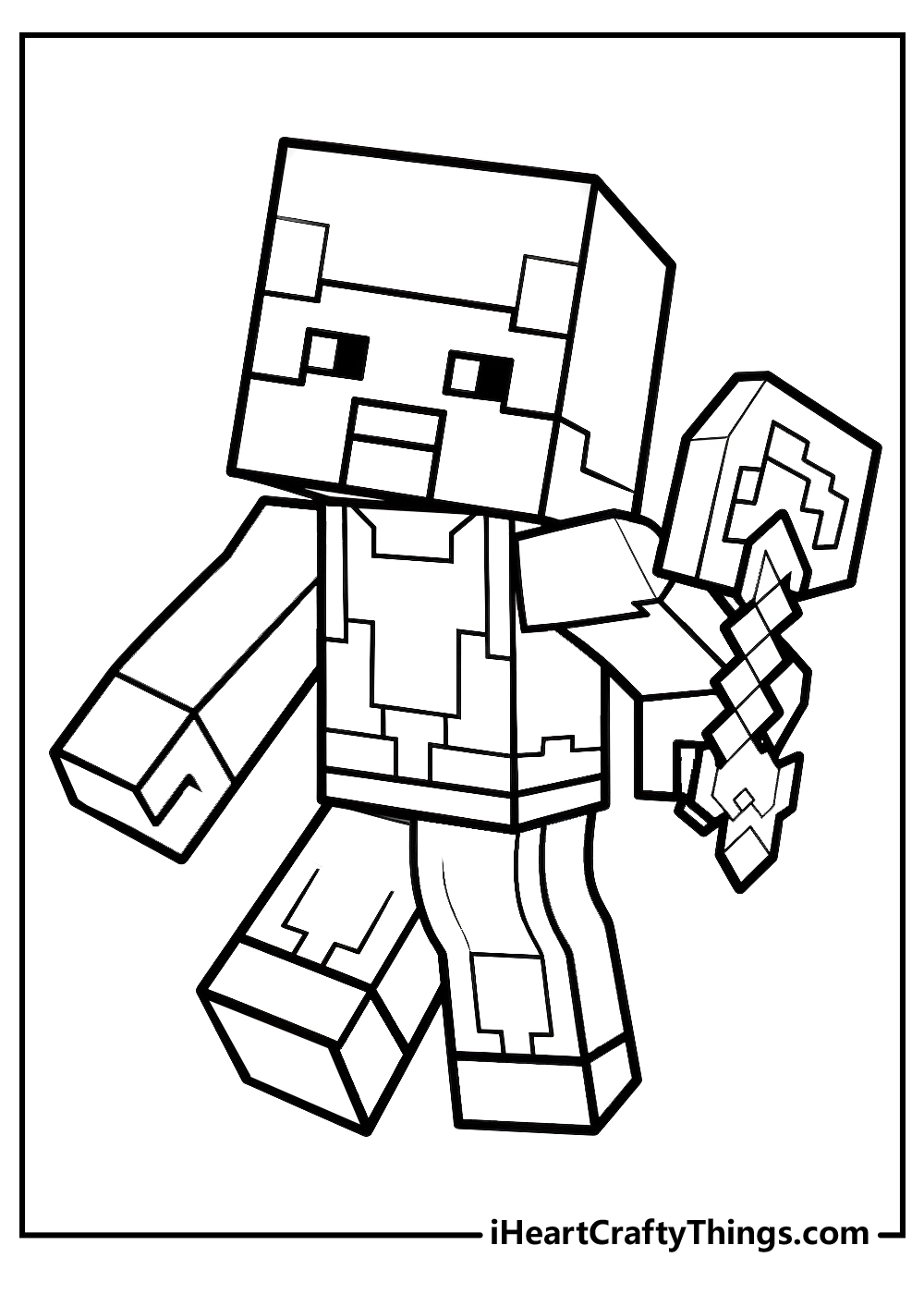 55 Minecraft Coloring Pages For Kids 100 Free Printables 