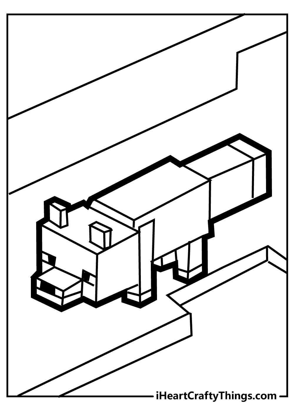 Free Printable Coloring Pages Minecraft