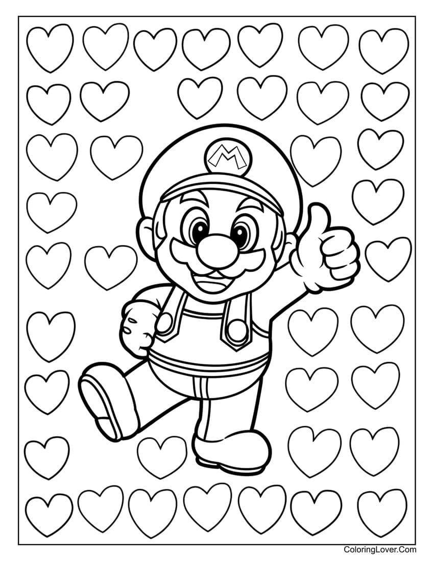 56 Super Mario Coloring Pages Free Printables For All Ages 