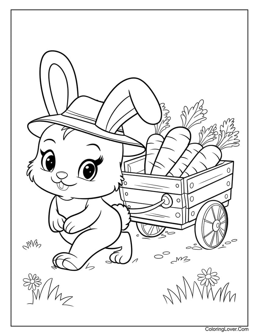60 Bunny Coloring Pages Free Printables For All Ages 