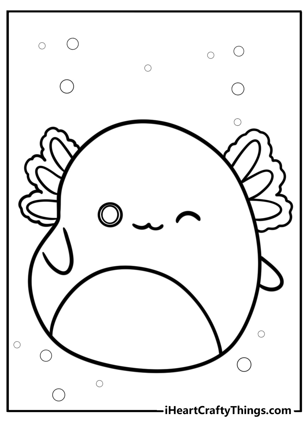 Squishmallows Coloring Pages Free