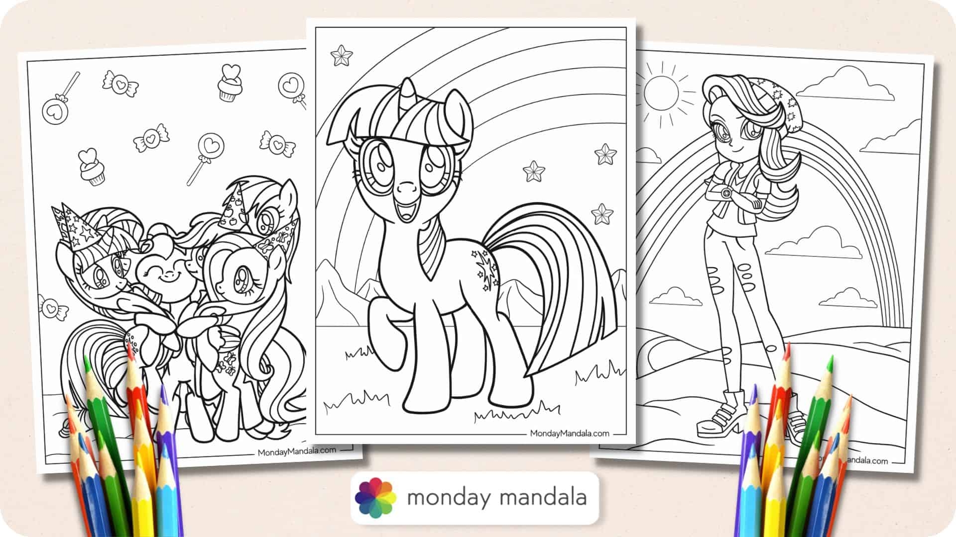 70 My Little Pony Coloring Pages Free PDF Printables 