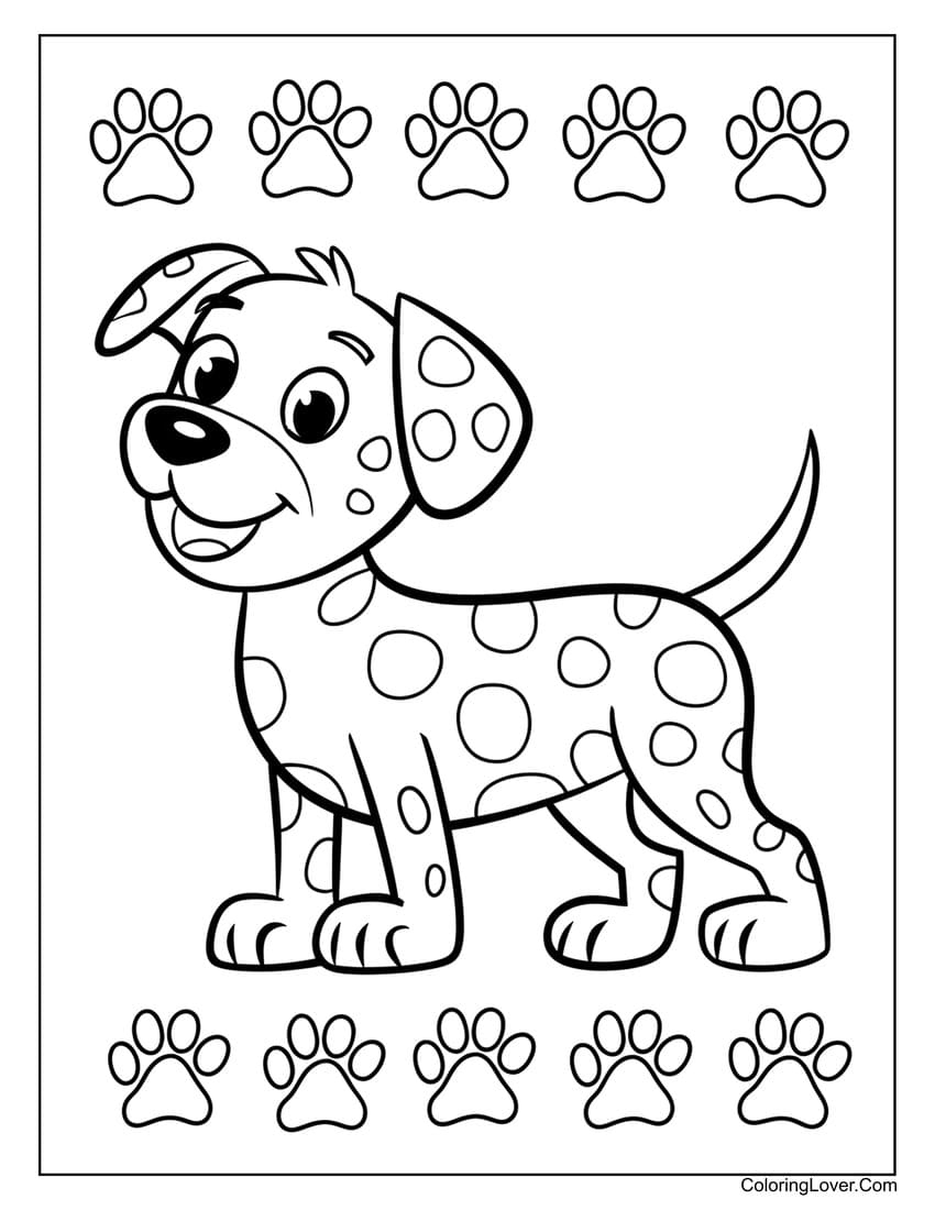 77 Dog Coloring Pages Free Printables For All Ages 