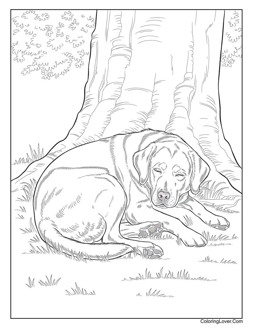 77 Dog Coloring Pages Free Printables For All Ages 