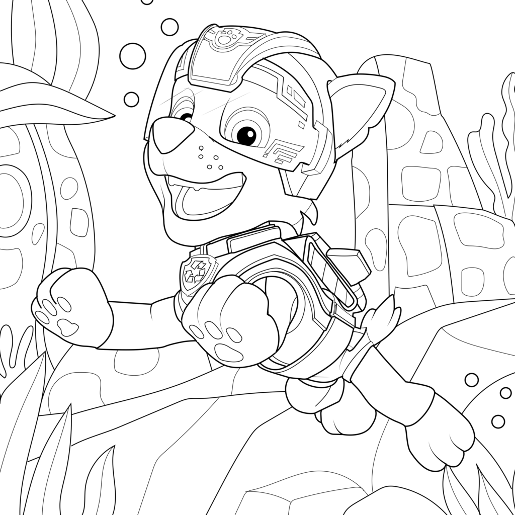 8 Free Printable Paw Patrol Coloring Pages TheToyZone