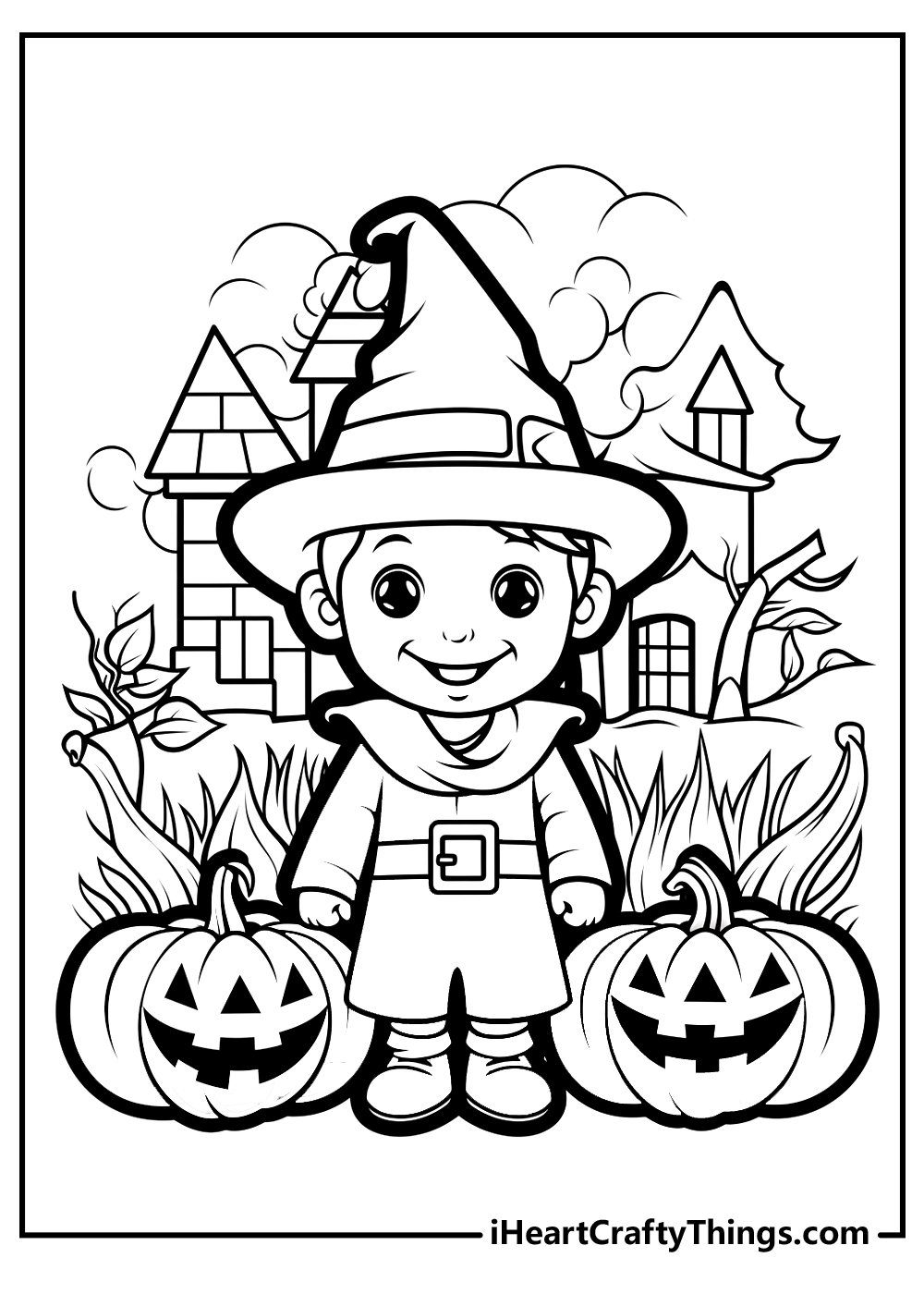 80 Halloween Coloring Pages Free Printables For Kids