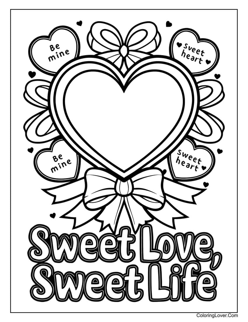 80 Heart Coloring Pages Free Printables For All Ages