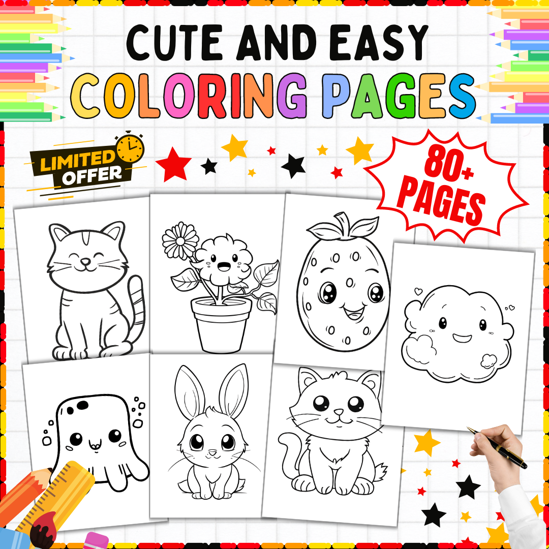 Simple Coloring Pages Printable