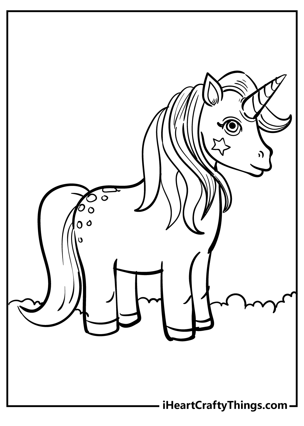 Unicorn Coloring Pages Printable Free