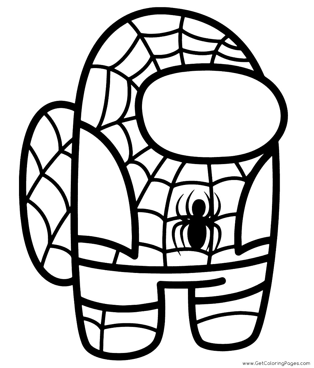 87 Among Us Coloring Pages Free To Print Artsy Pretty Colors