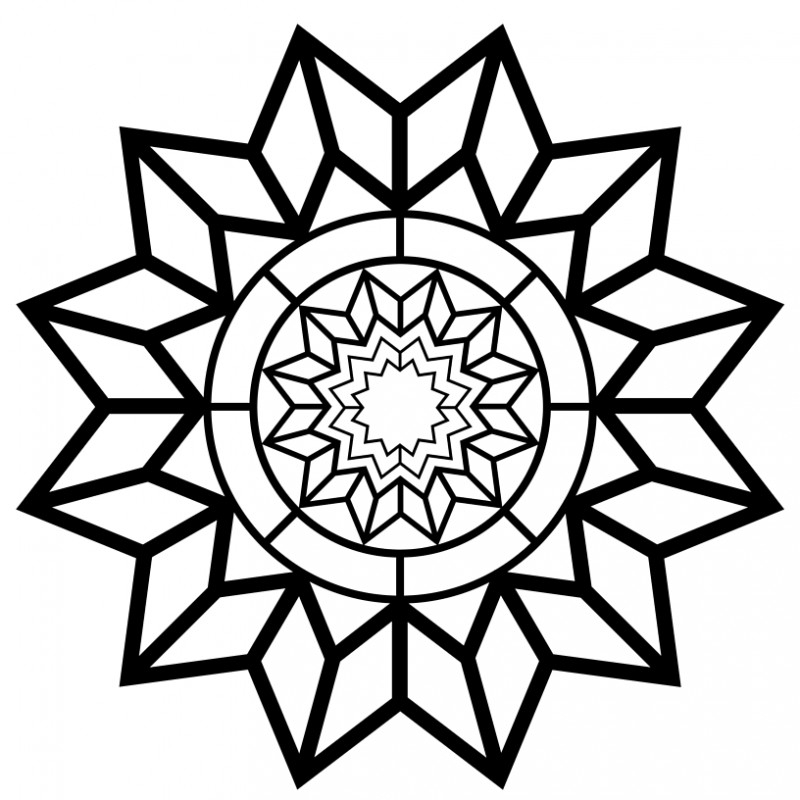 Easy Printable Adult Coloring Pages