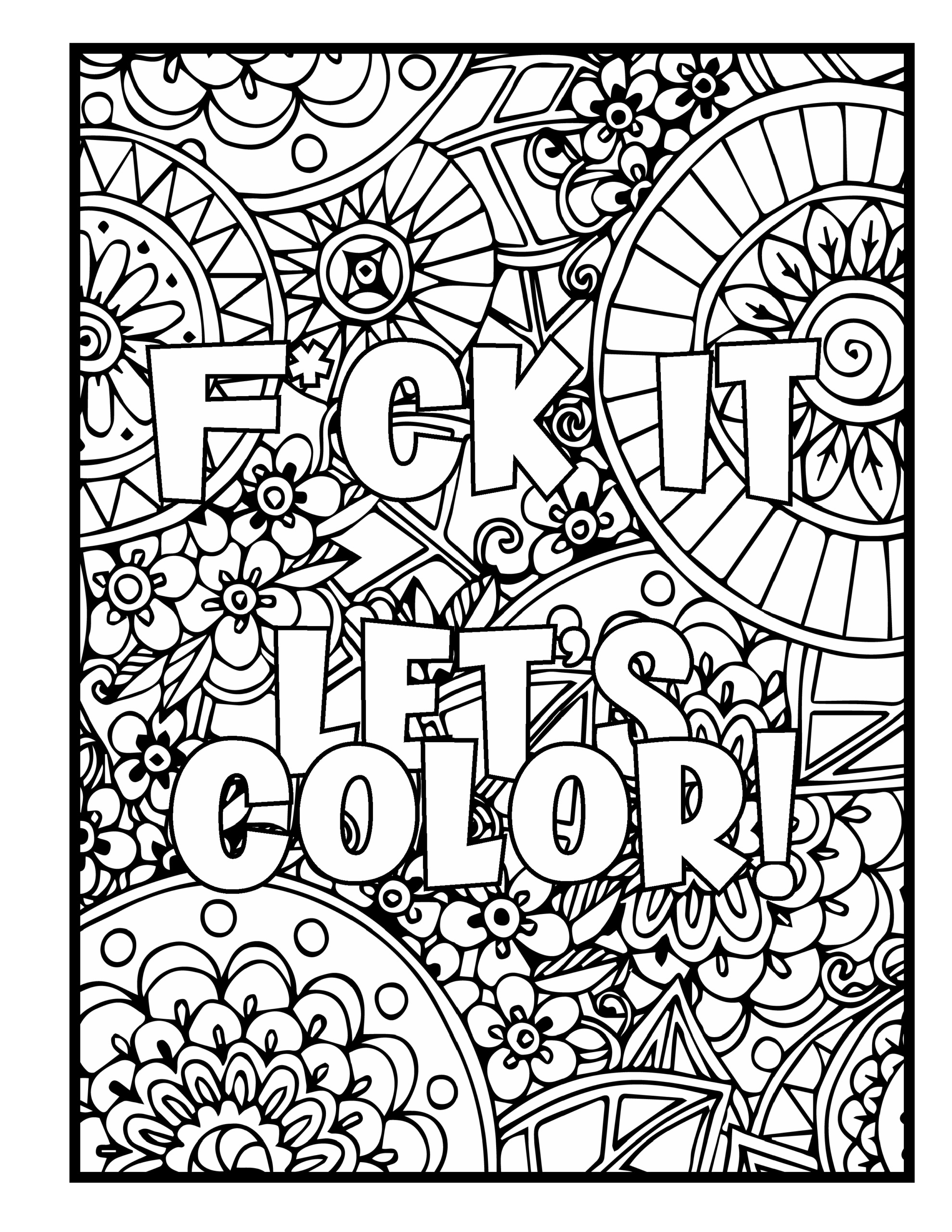 Adult Coloring Pages Printable Digital GBN Publishing Club