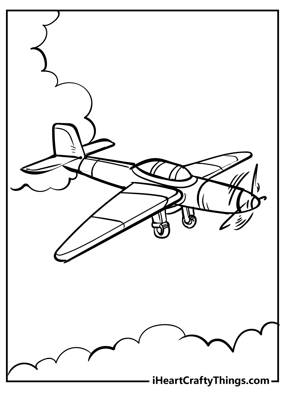Airplane Coloring Pages 100 Free Printables 