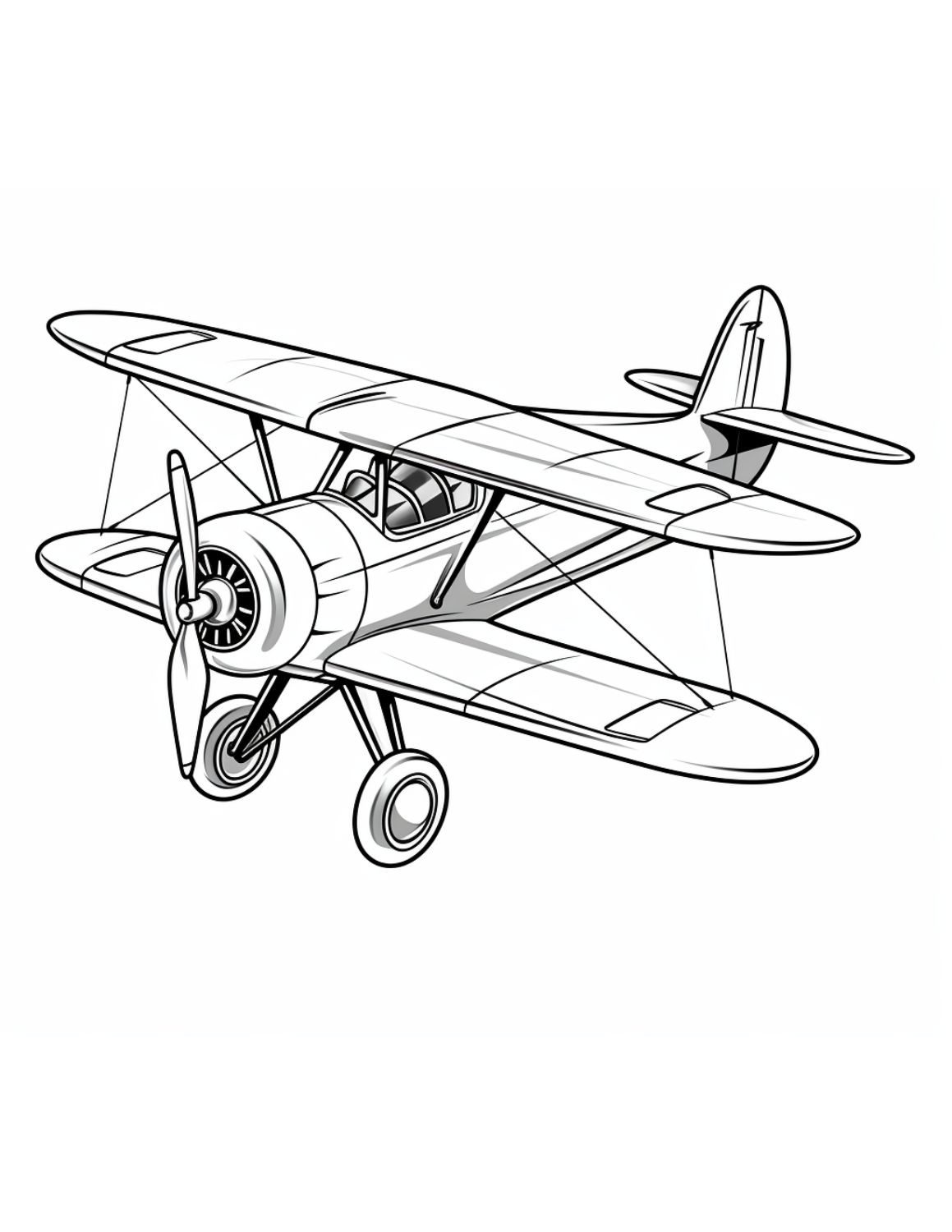 Airplane Coloring Pages 16 Free Printable Sheets Skip To My Lou Worksheets Library
