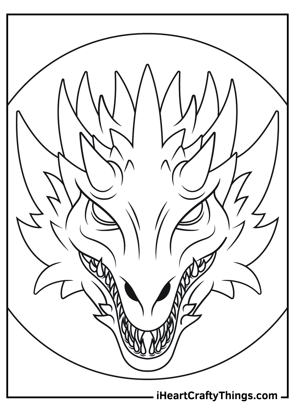 All New Dragon Coloring Pages 2024 100 Free Printables Worksheets Library
