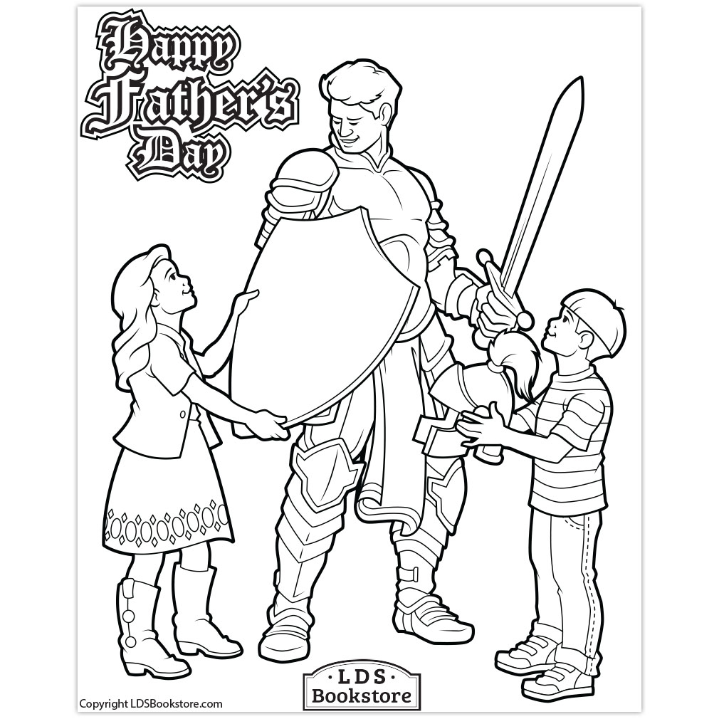 Free Fathers Day Coloring Pages