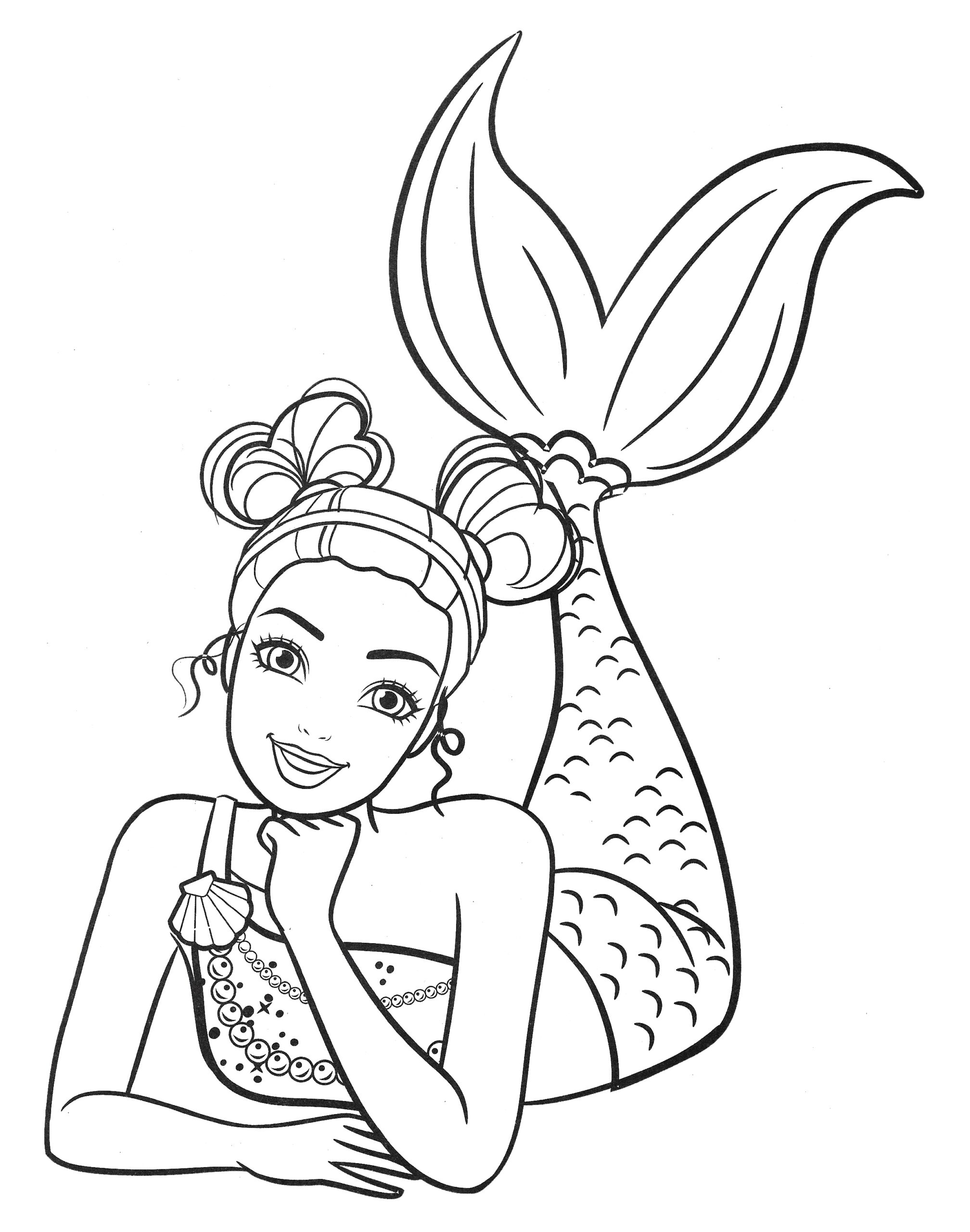 Barbie Coloring Pages For Free