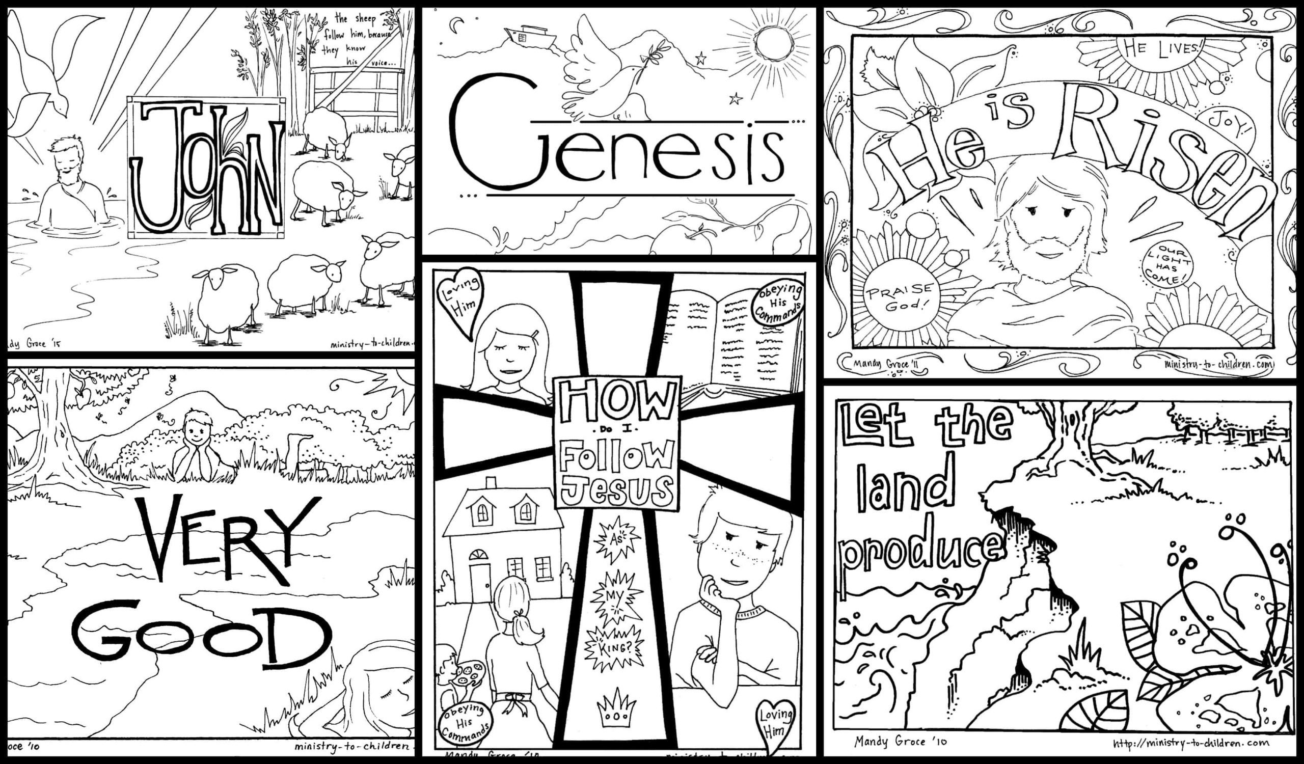 Free Printable Christian Coloring Pages For Preschoolers
