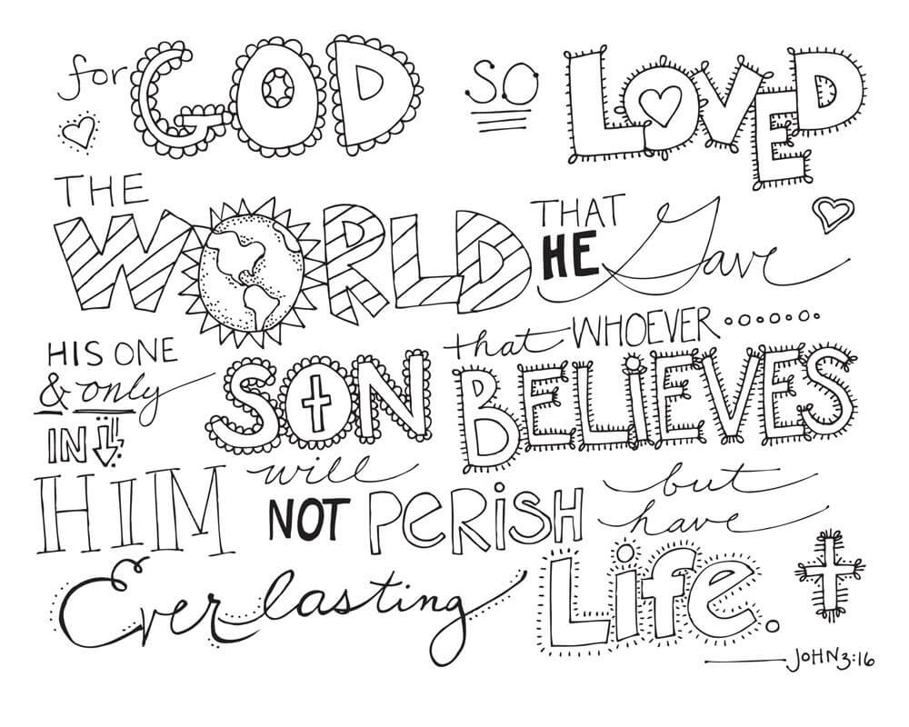Free Bible Coloring Pages For Adults