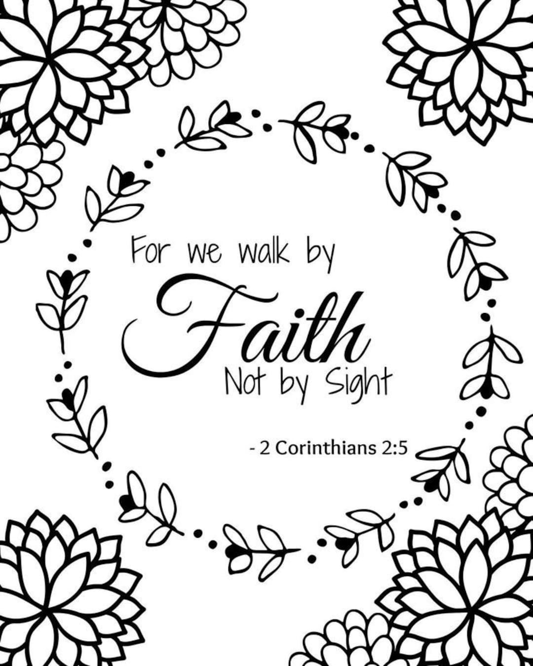 Bible Verse Coloring Page Printable Digital Download Bible Coloring Pages Christian Kids Activity Find Inner Peace