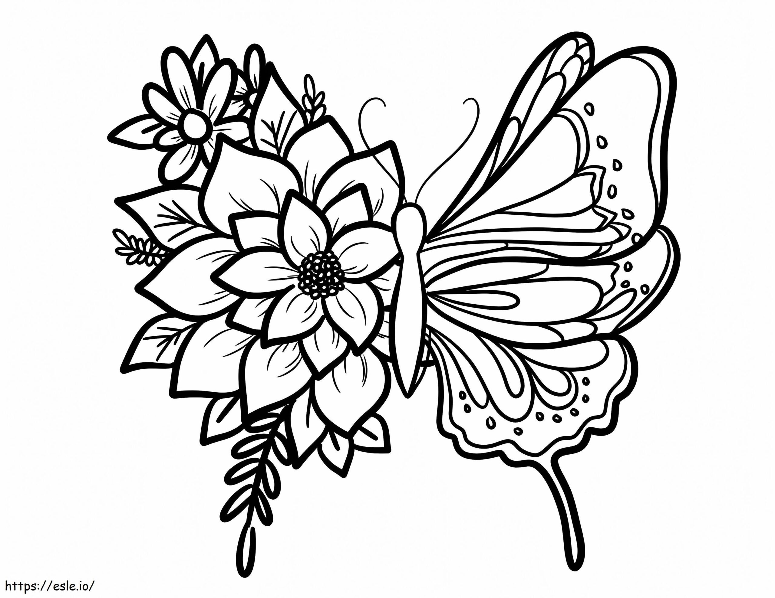 Butterfly Printable Coloring Page