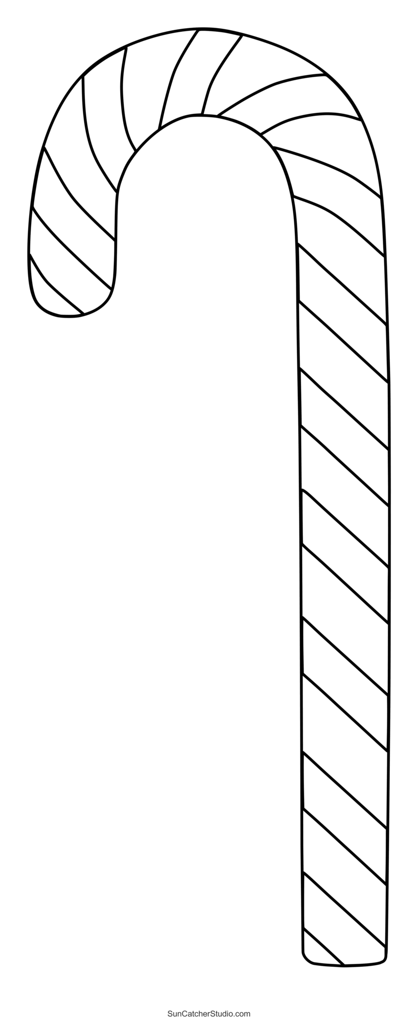 Candy Cane Templates Free Printable Patterns U0026 Stencils Free 