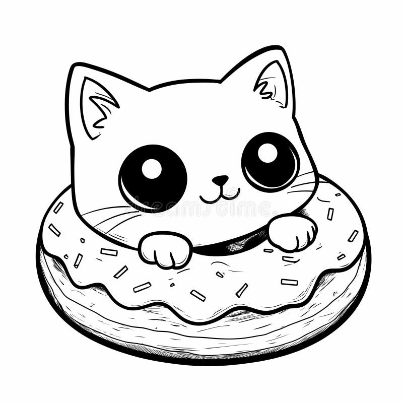 Cats Kawaii Coloring Stock Illustrations 368 Cats Kawaii Coloring Stock Illustrations Vectors U0026 Clipart Dreamstime