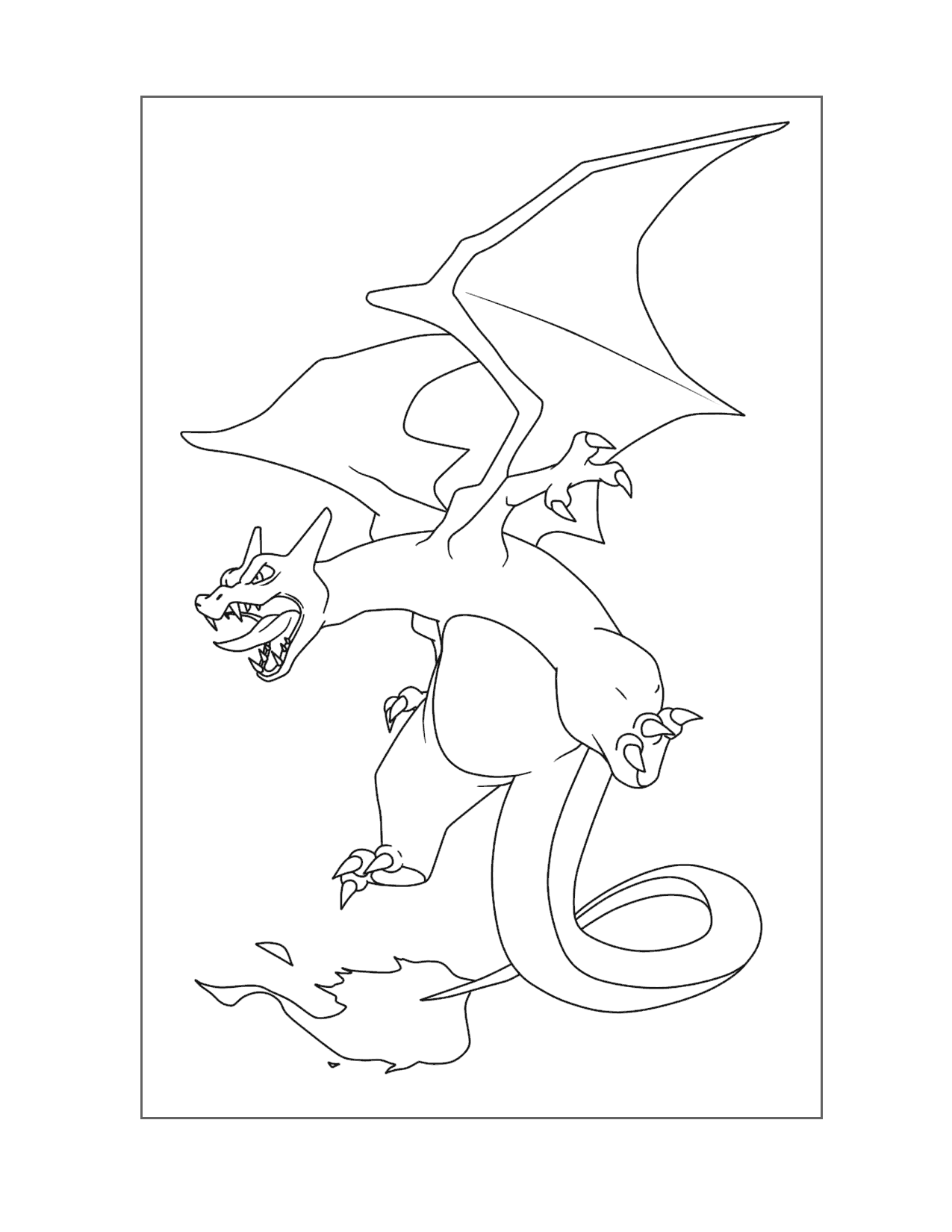 Charizard Coloring Pages Printable Coloring Pages FREE