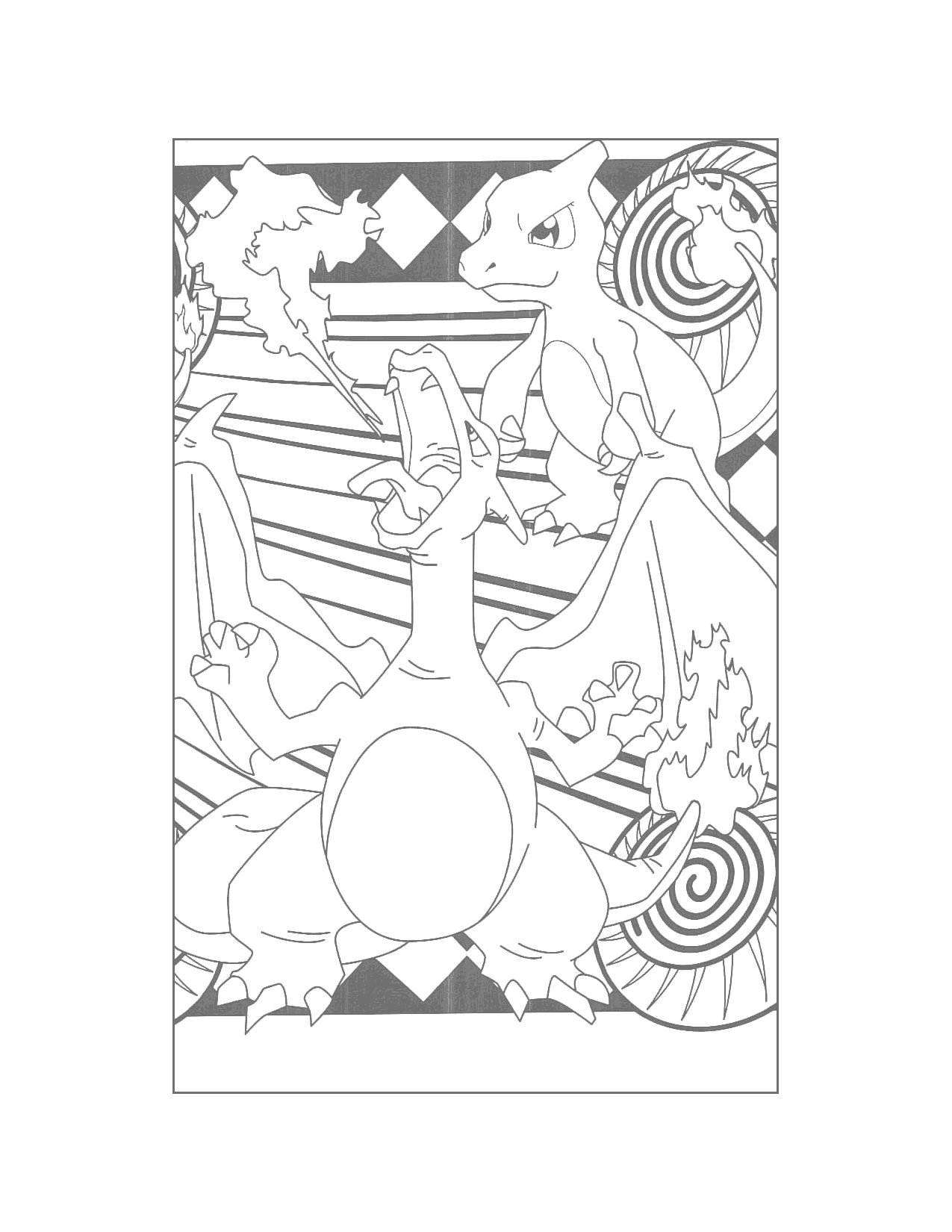 Charizard Coloring Pages Printable Coloring Pages FREE