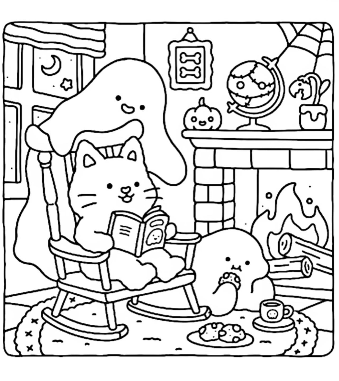 Coco Wyo Halloween Coloring Page Download Print Or Color Online For Free