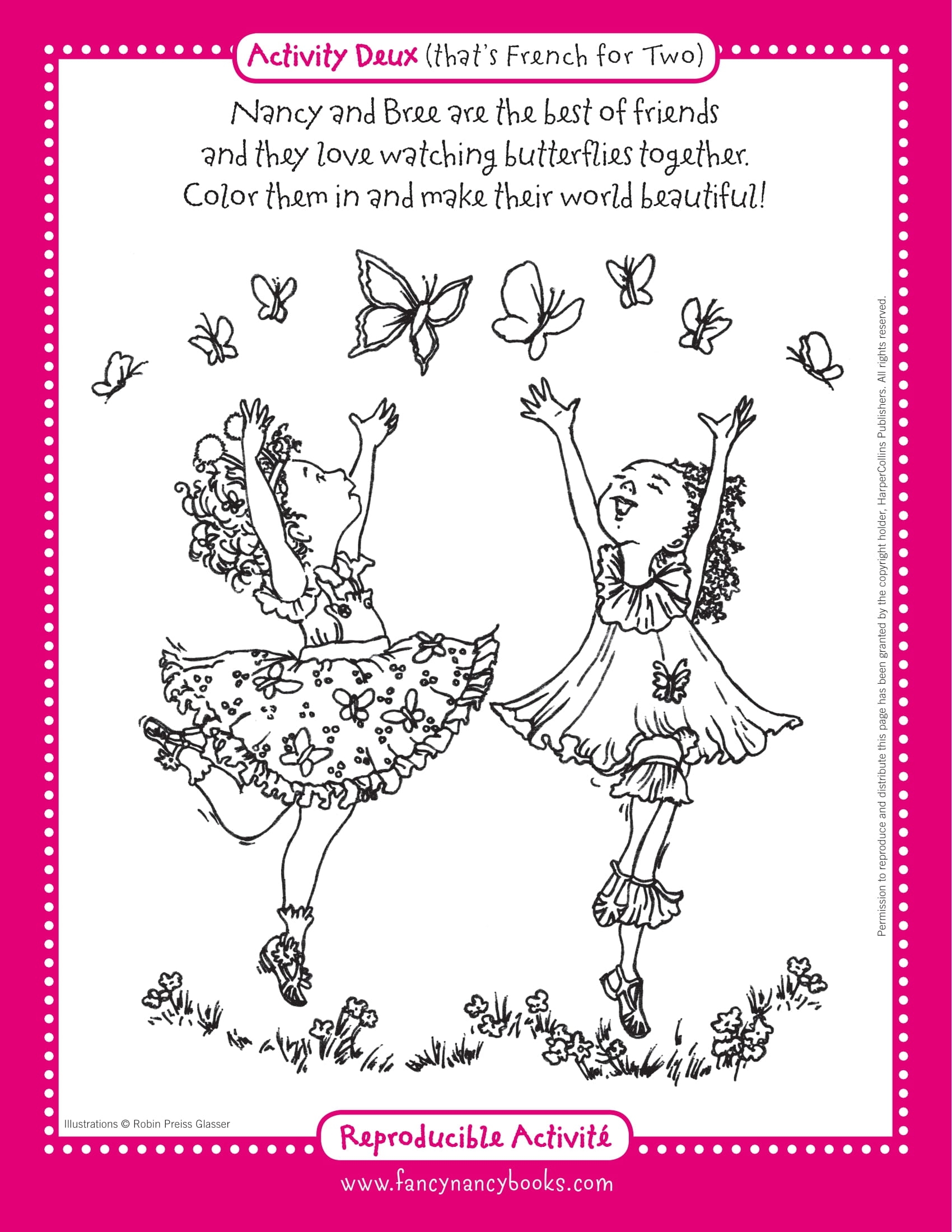 Nancy Printable Coloring Disney Junior Fancy Nancy Coloring Pages