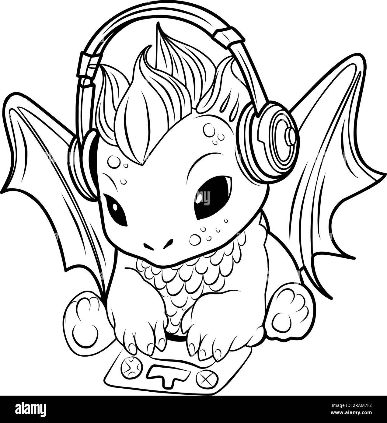 Free Coloring Pages Dragons