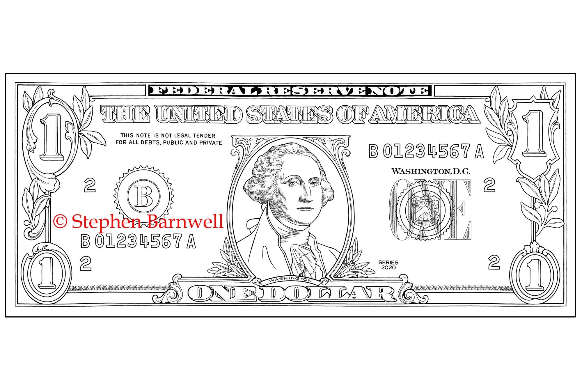 Coloring Page Color Of Money Colouring Page Digital Download Etsy UK