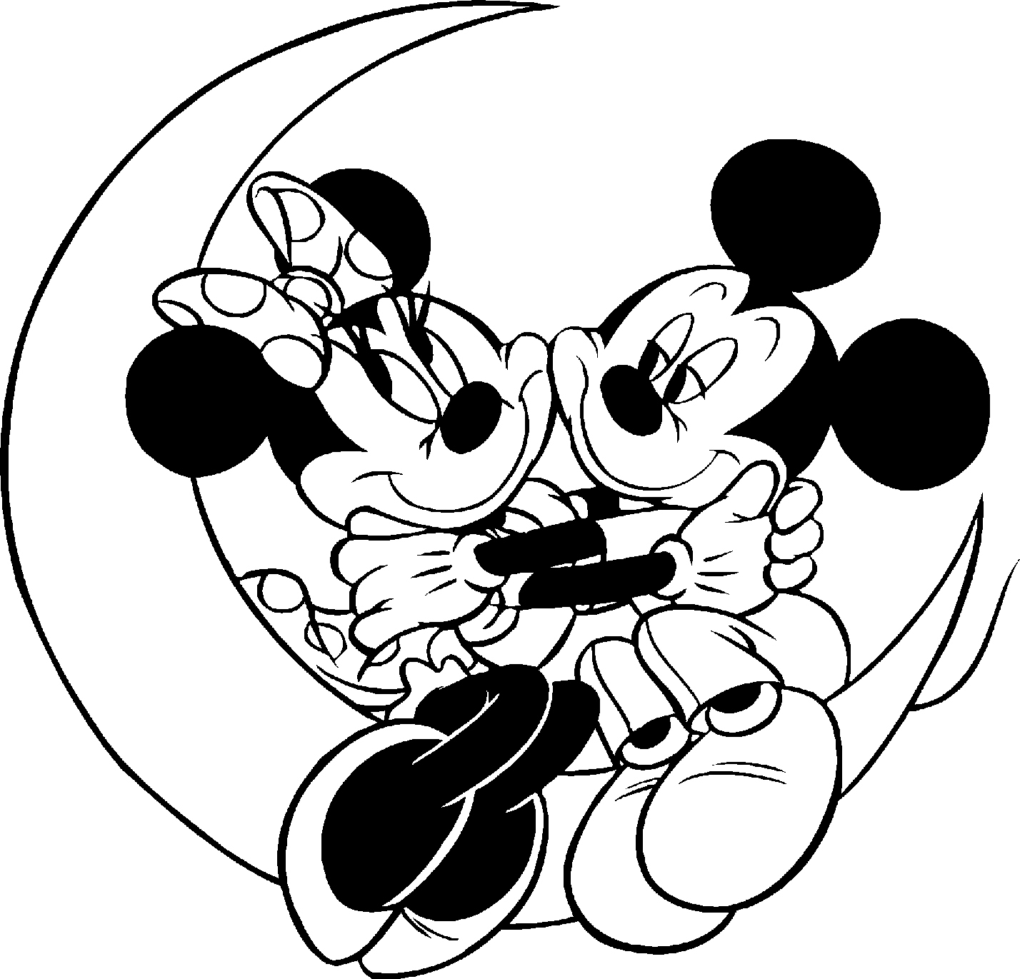 Mickey Mouse Free Printable Coloring Pages