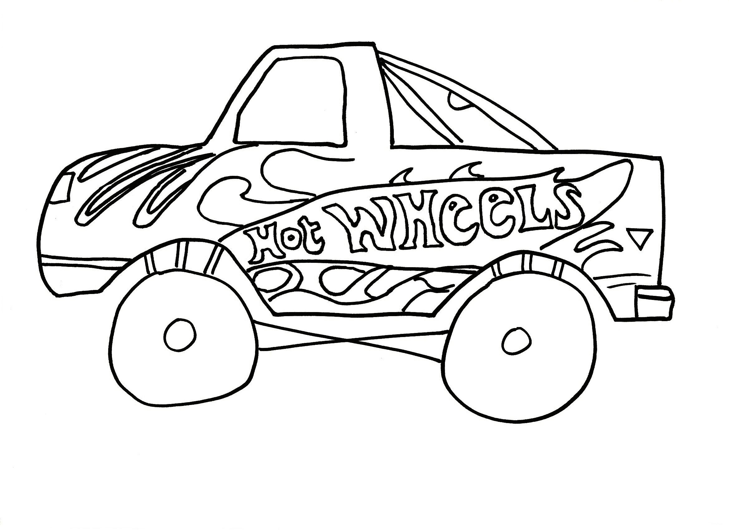 Coloring Pages Hot Wheels Coloring Pages Print