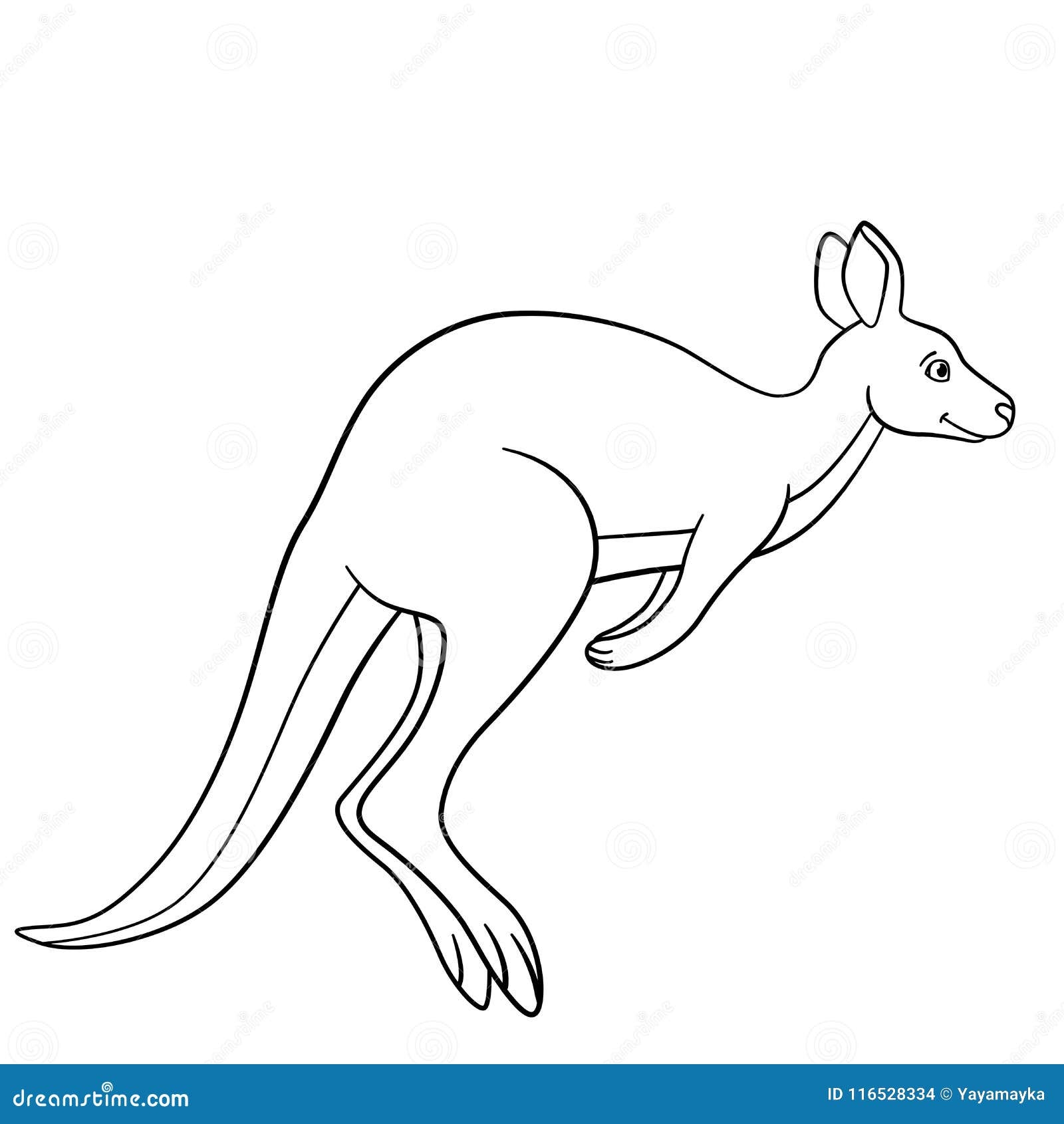 Kangaroo Coloring Pages Printable
