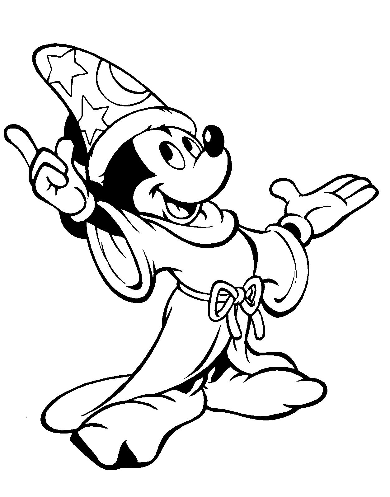 Mickey Mouse Coloring Pages Printable
