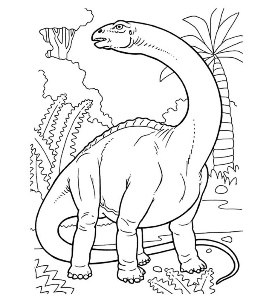 Coloring Pages Unique Dinosaur Coloring Pages