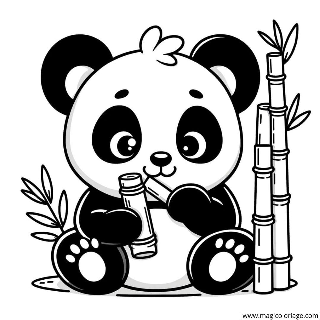 Free Printable Panda Coloring Pages