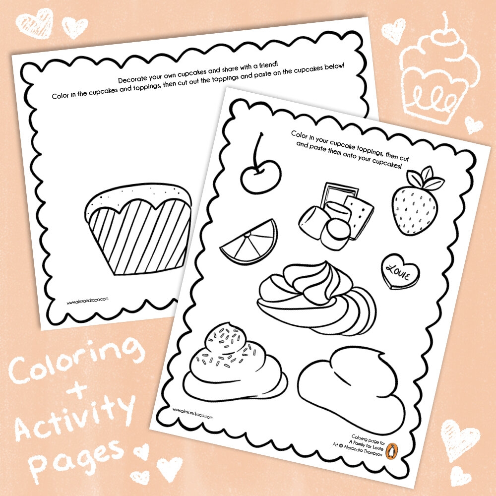 Coloring U0026 Activity Pages Alexandra Thompson Illustration